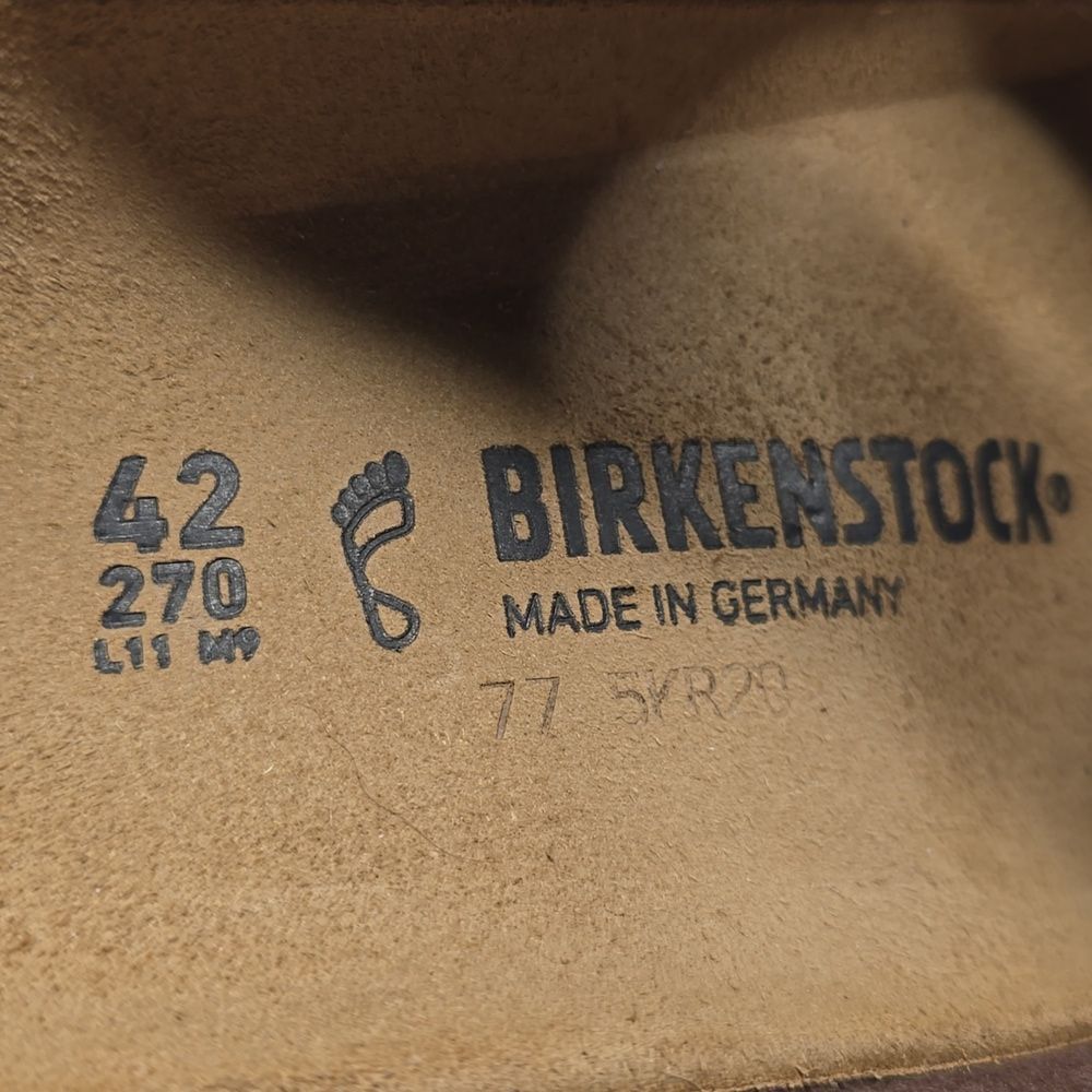 NIB Birkenstock Arizona BS Color: Mocca Sz W11 / M9 - Picture 6 of 9